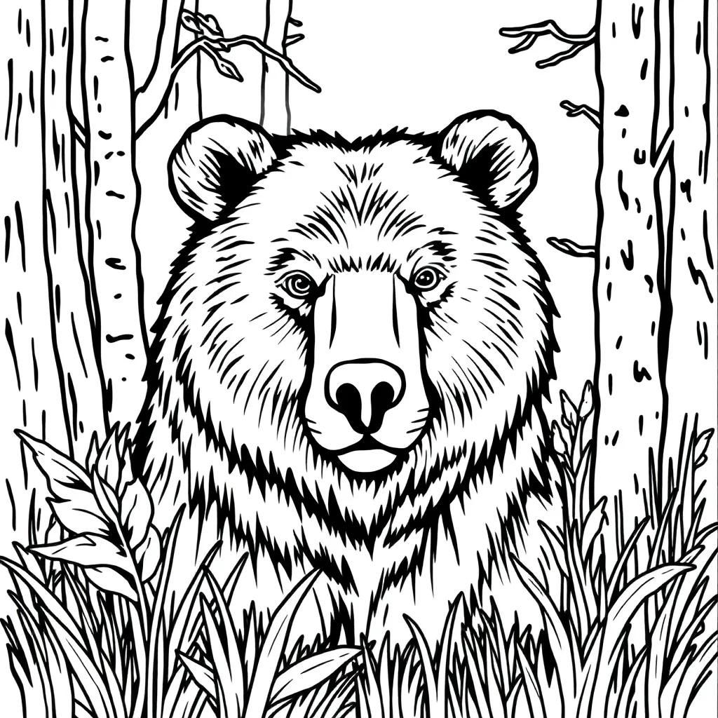 Brown Bear What Do You See Coloring Pages