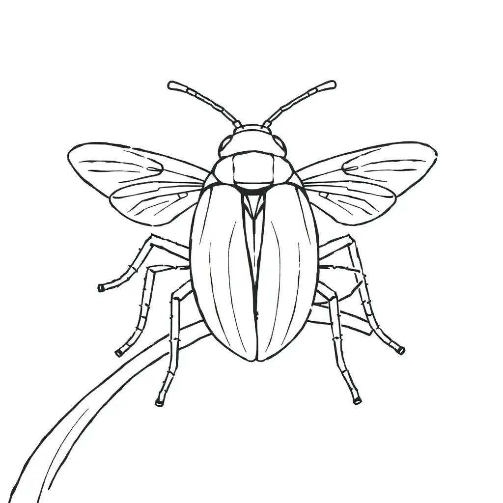 Bug And Insect Coloring Pages