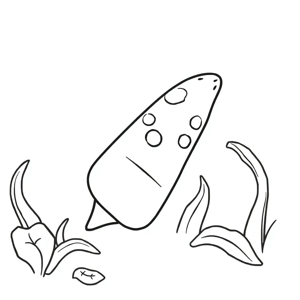 Candy Corn Coloring Pages