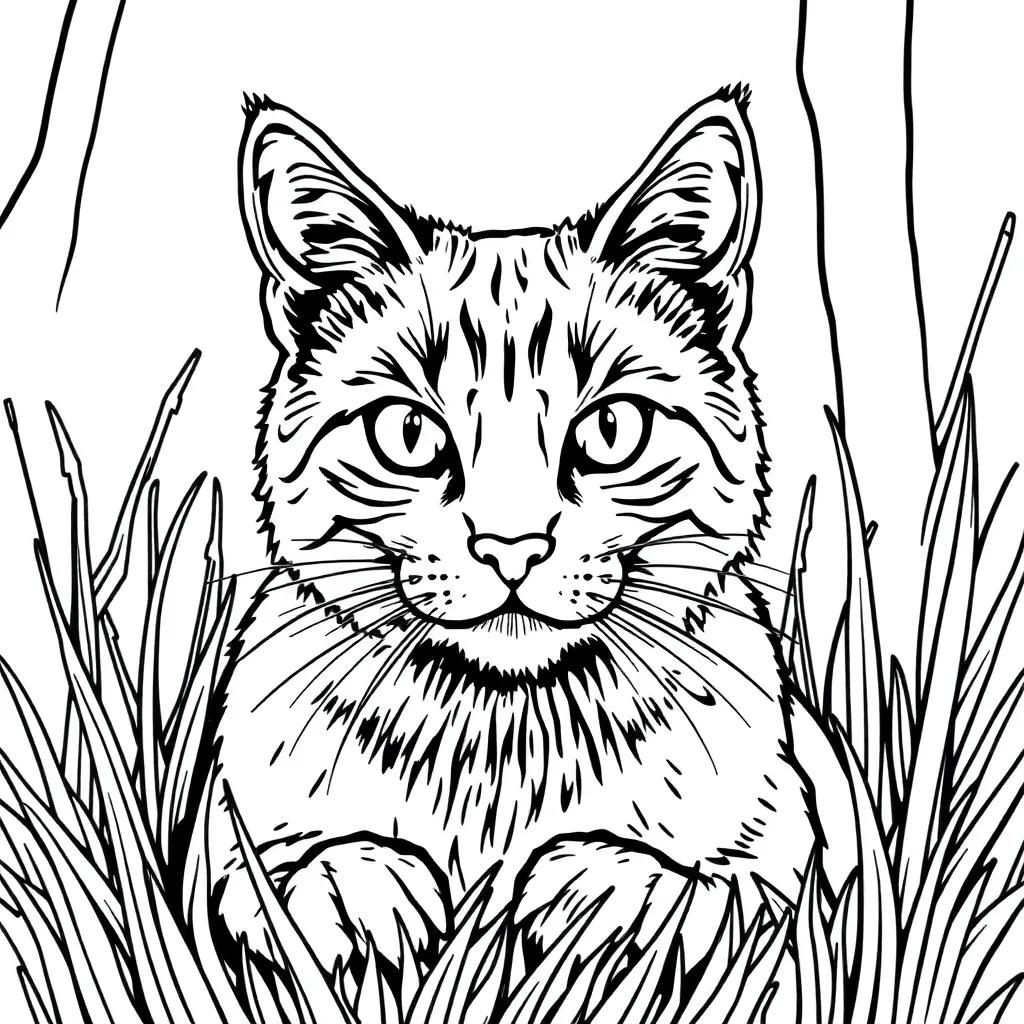 Catnap Coloring Page Printable