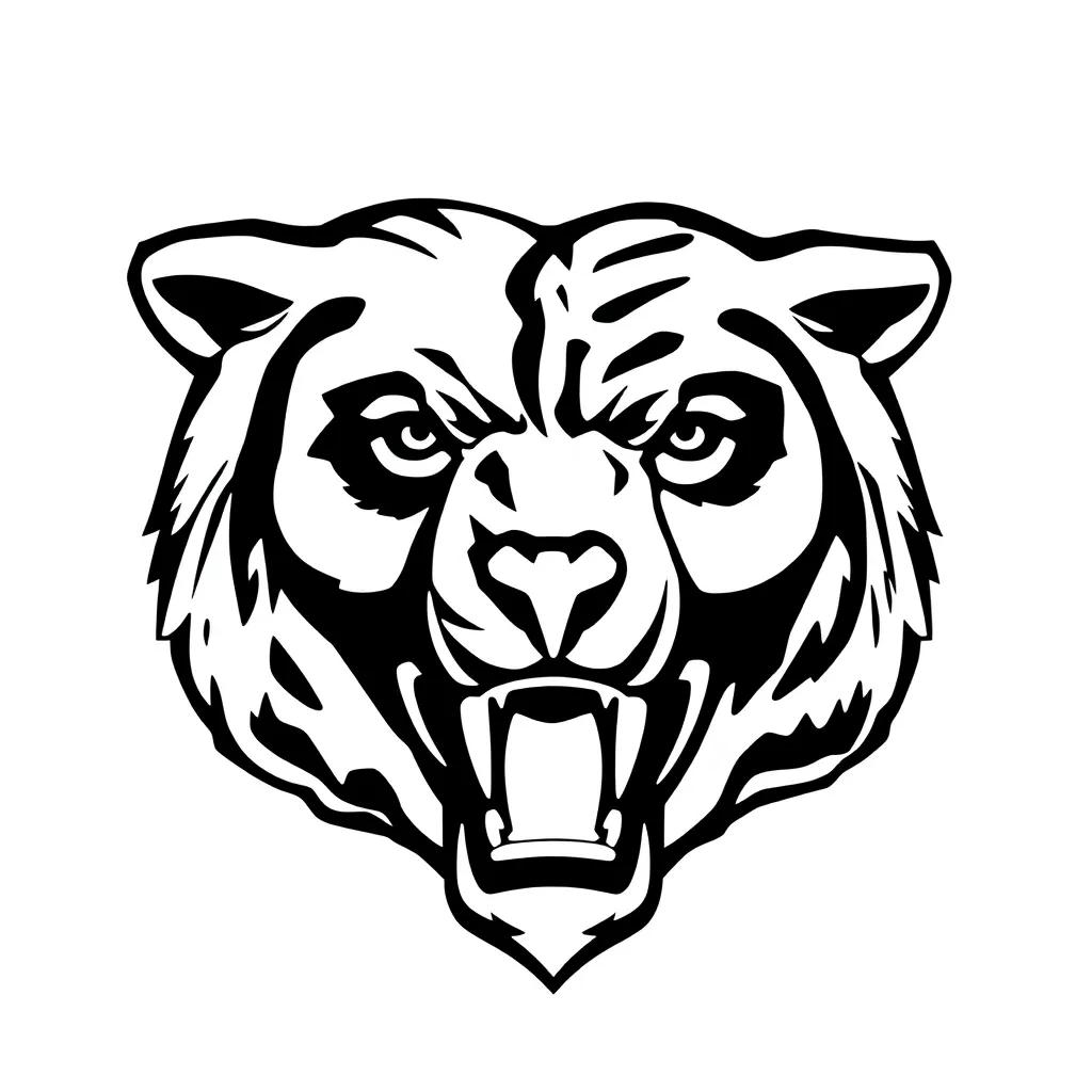 Chicago Bears Coloring Page