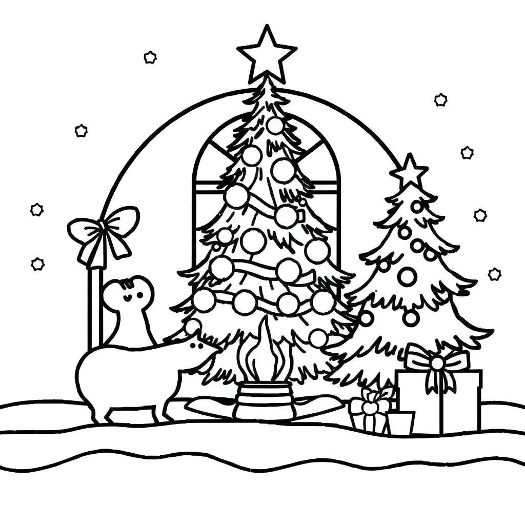 Christmas Coloring Pages Free And Printable