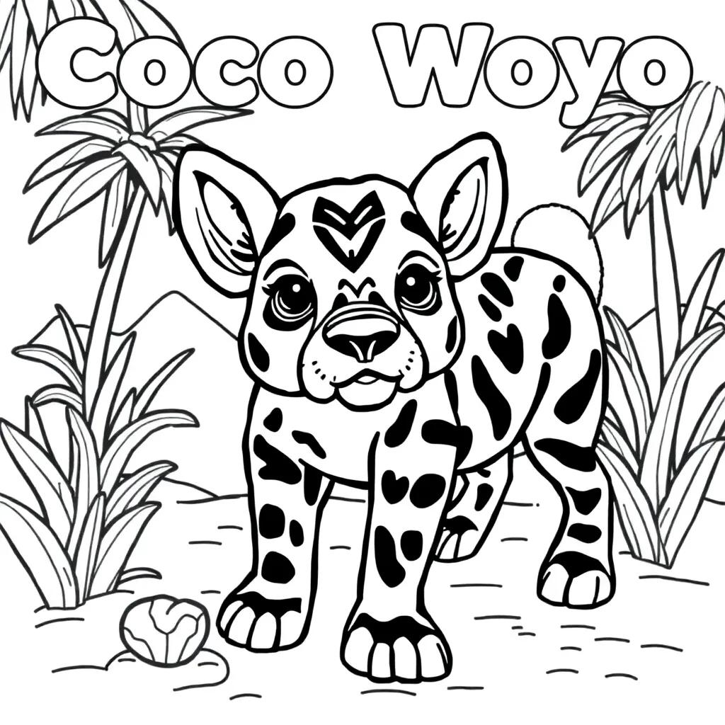 Coco Wyo Printable Coloring Pages