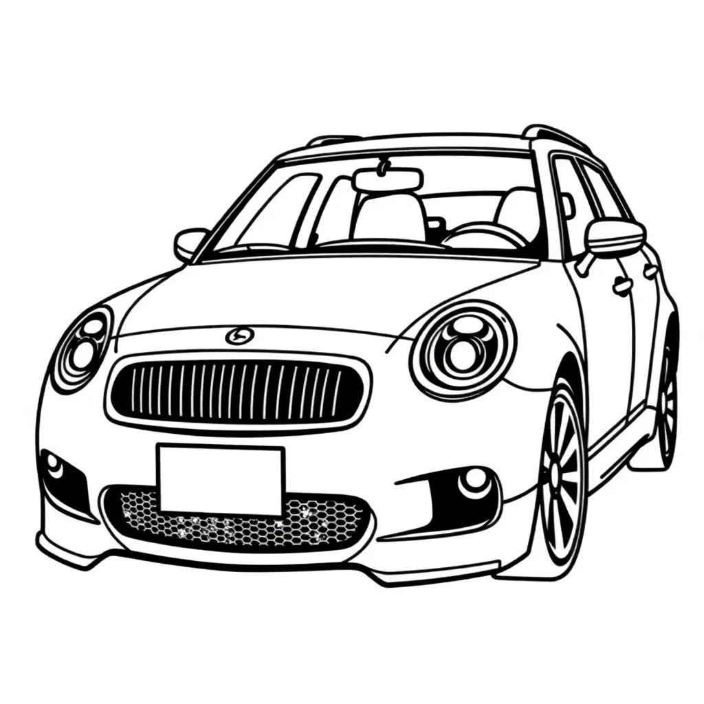 Coloring Pages Of Cars For Adults