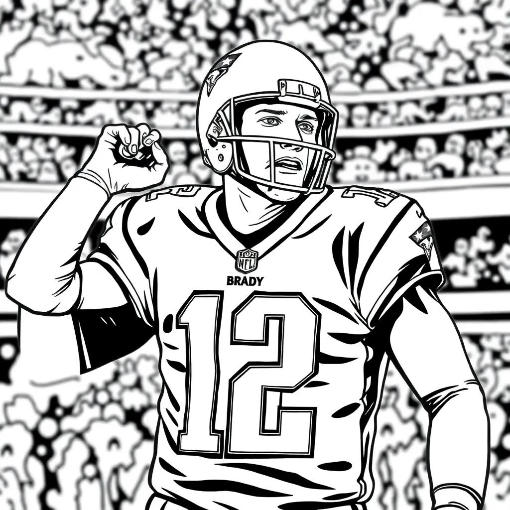 Coloring Pages Of Tom Brady Coloring Pages Of Tom Brady
