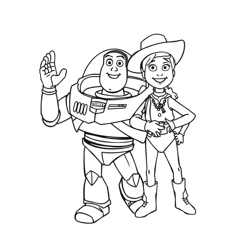 Coloring Pages Disney Toy Story