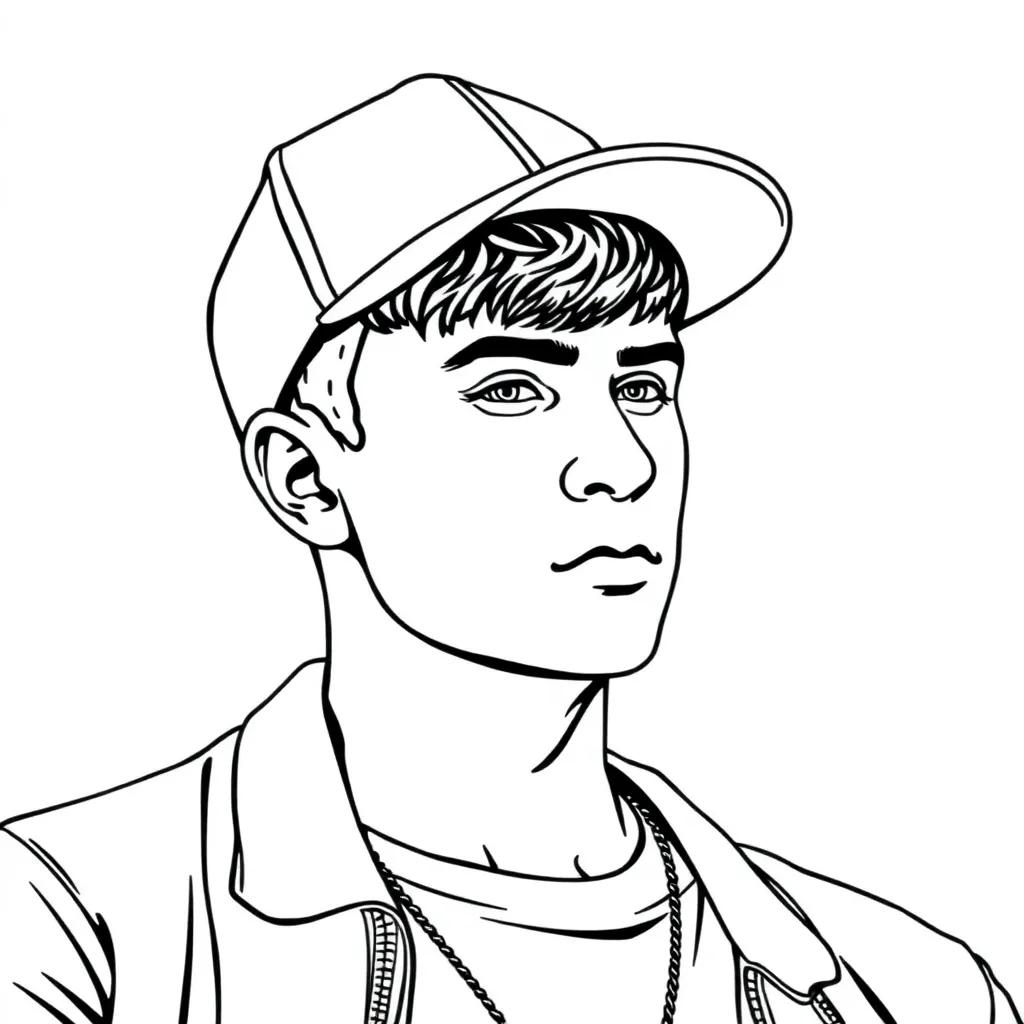 Coloring Pages Justin Bieber