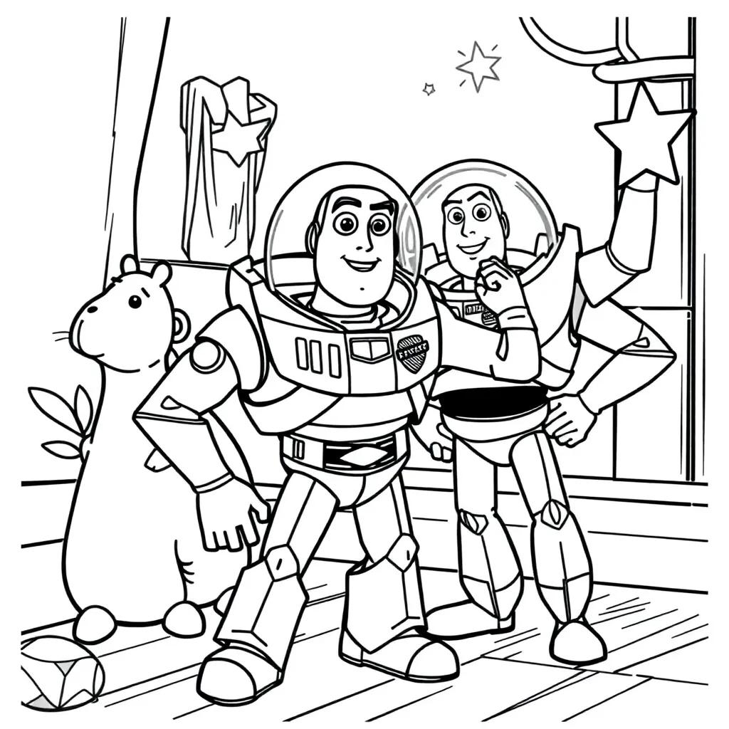 Coloring Pages Of Toy Story