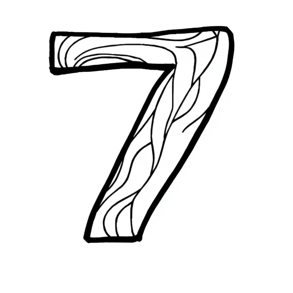 Coloring Pages Number 7