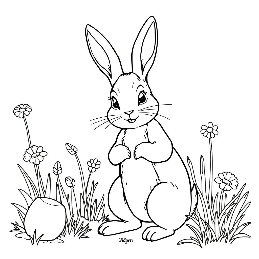 Coloring Pages Peter Rabbit