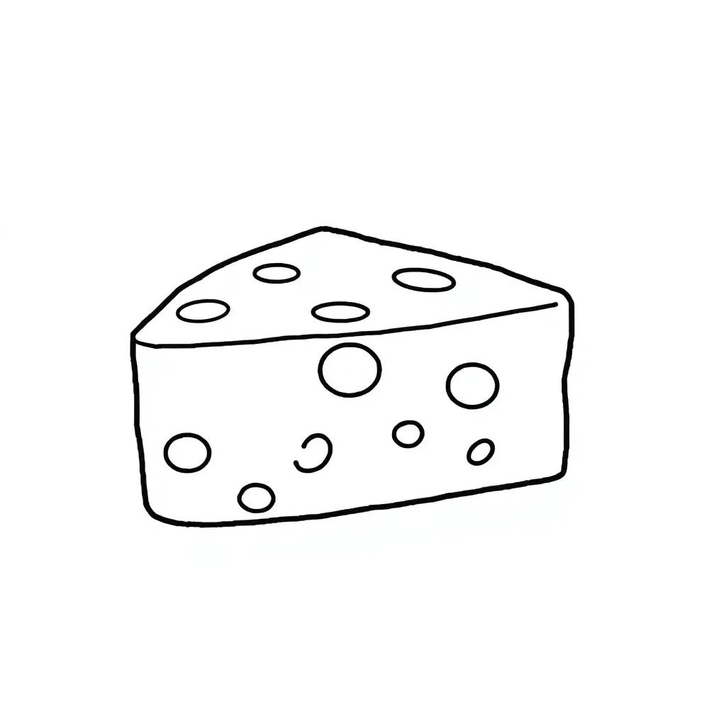 Coloring Pages Of Cheese