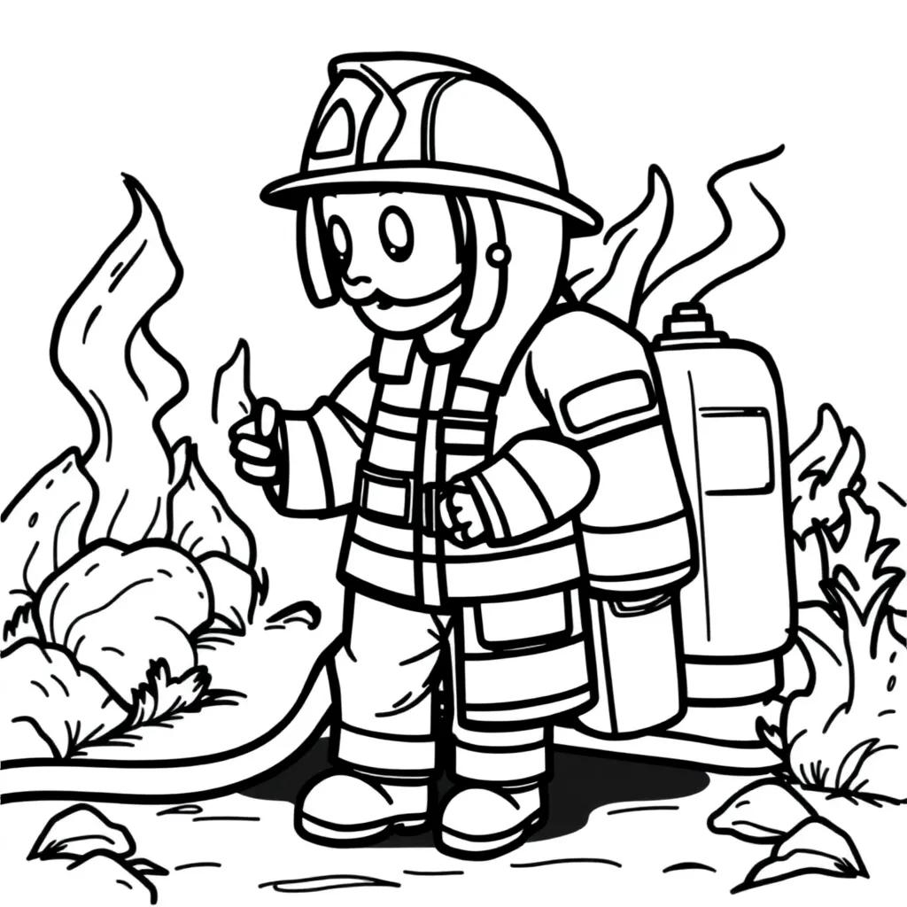Coloring Pages For Fire Safety