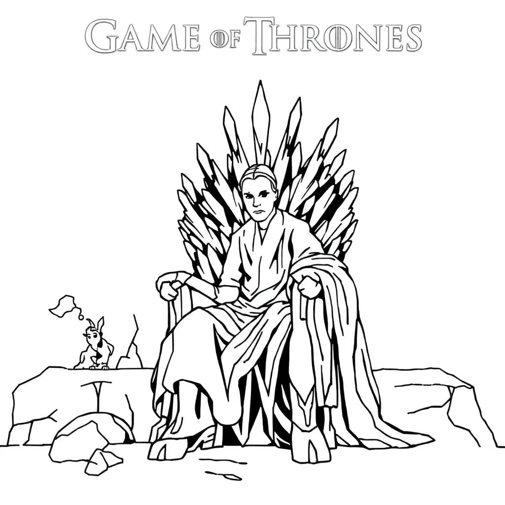 Coloring Pages Game Of Thrones