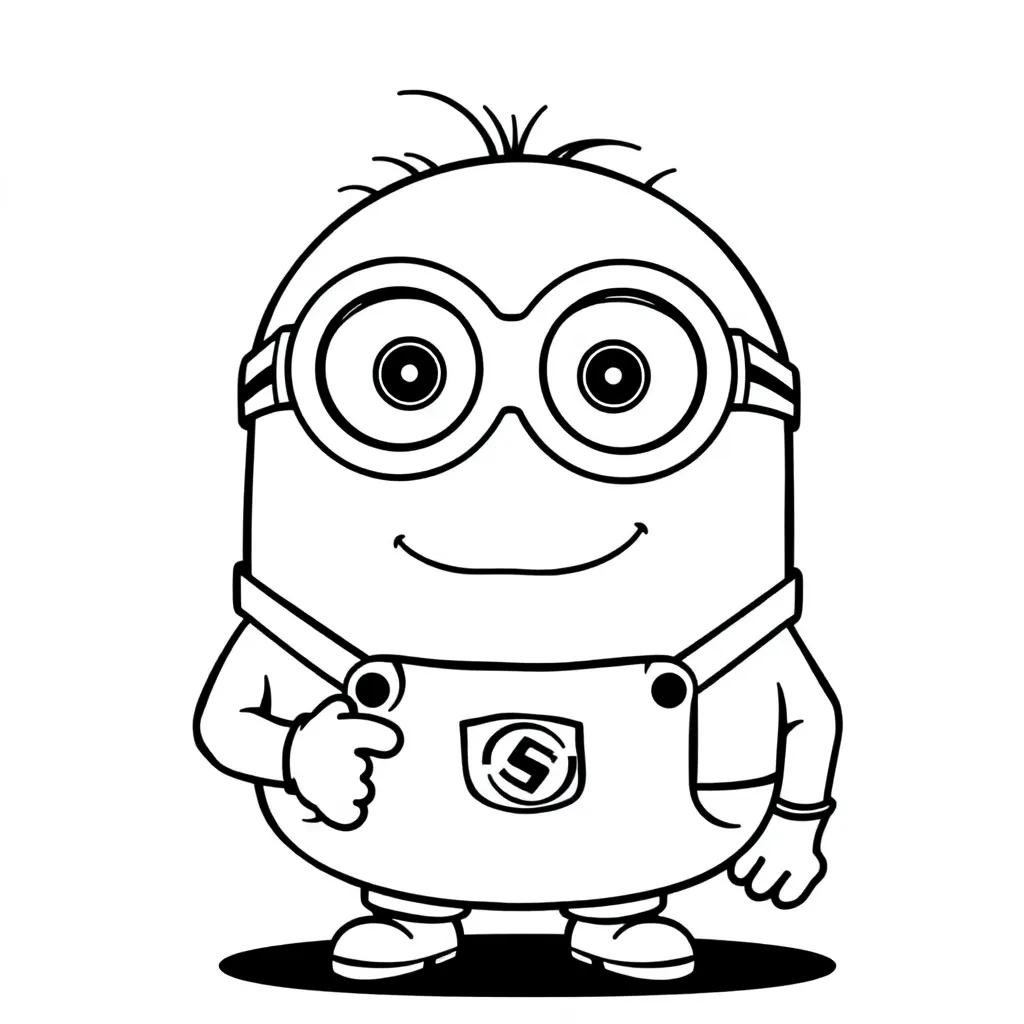 Coloring Pages Of Minions