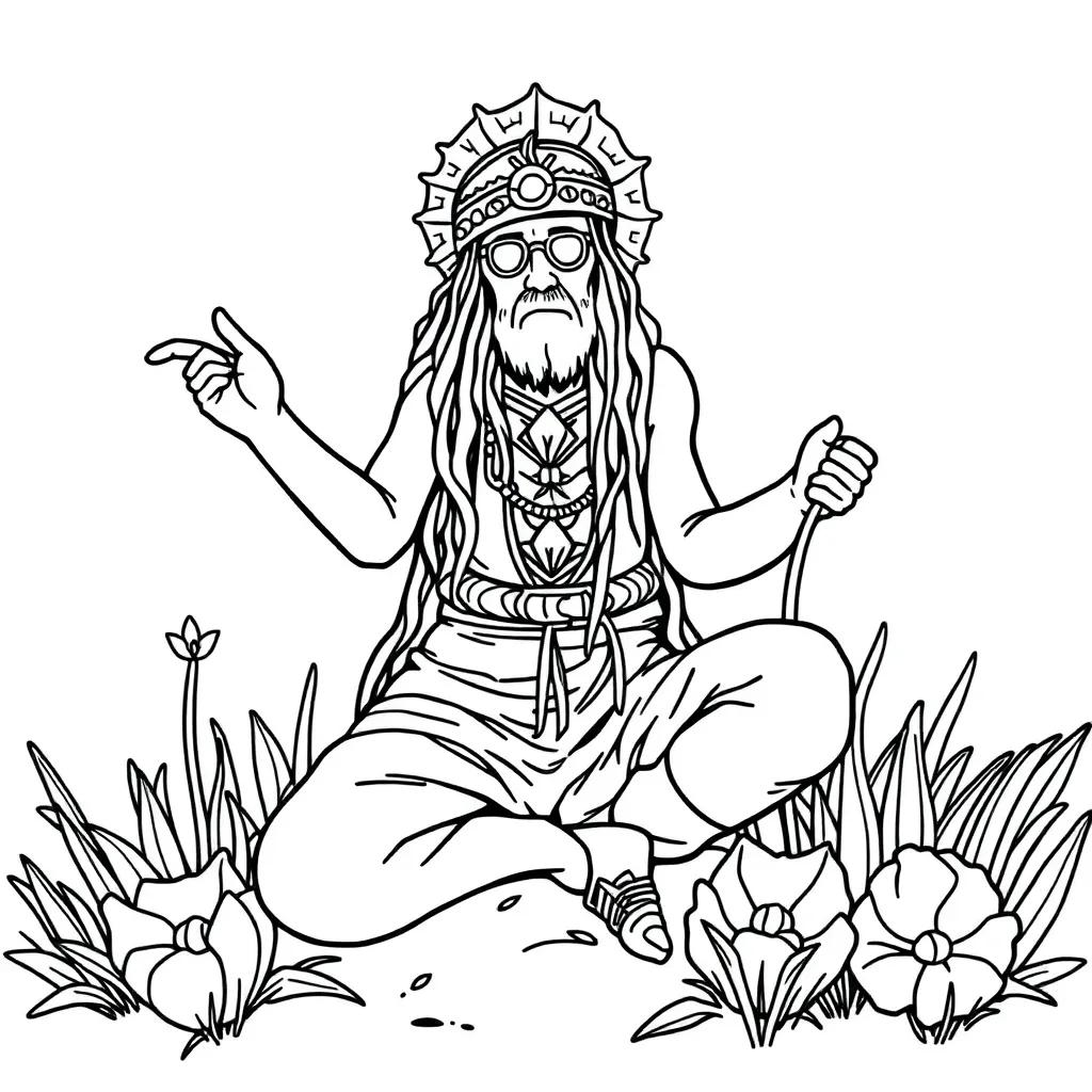 Coloring Pages For Hippies