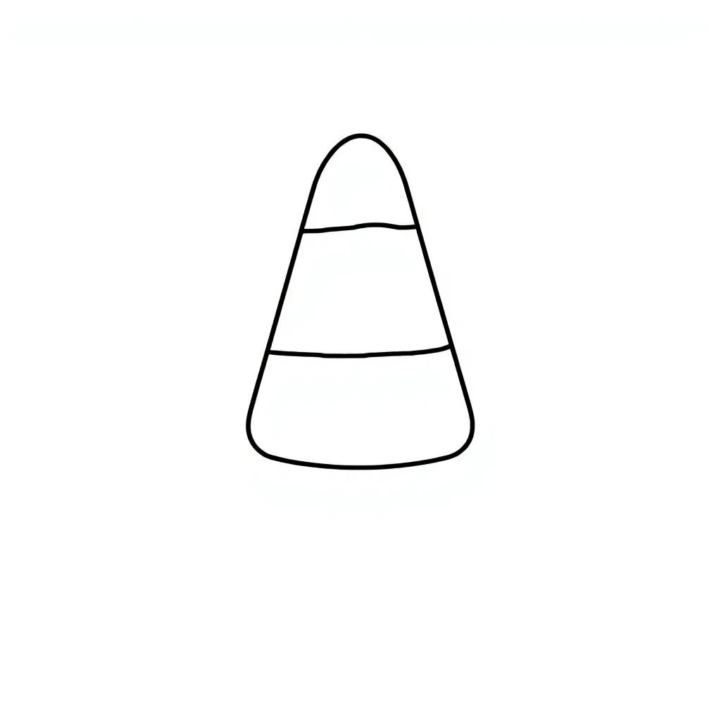 Coloring Pages Candy Corn