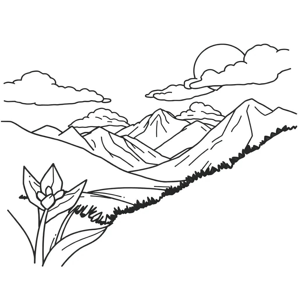 Coloring Pages Of Nature