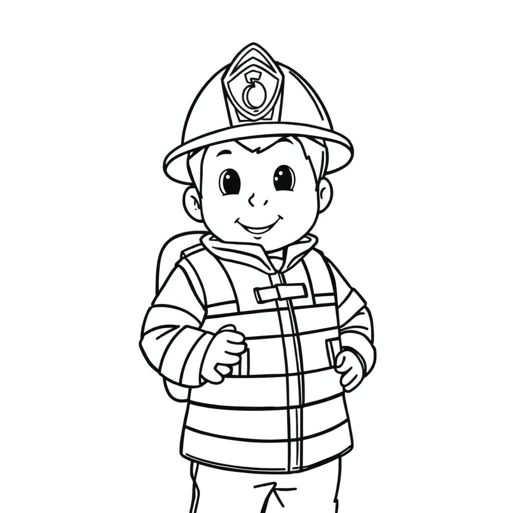 Coloring Pages Fireman Sam