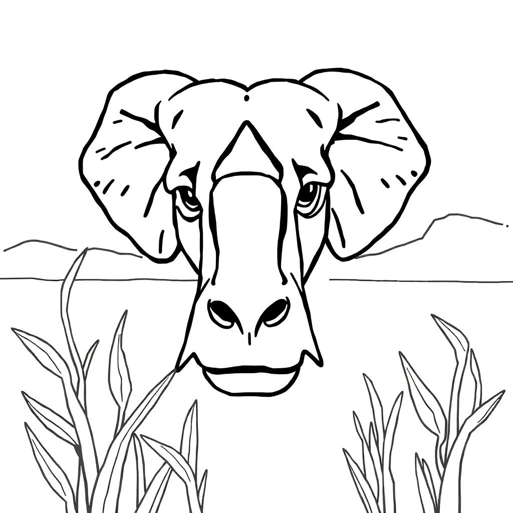 Coloring Pages Of Africa