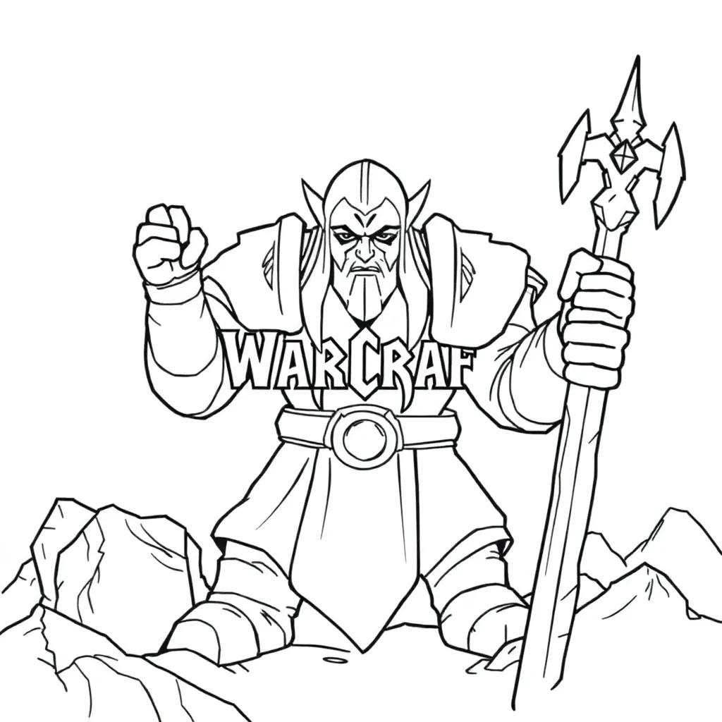 Coloring Pages World Of Warcraft