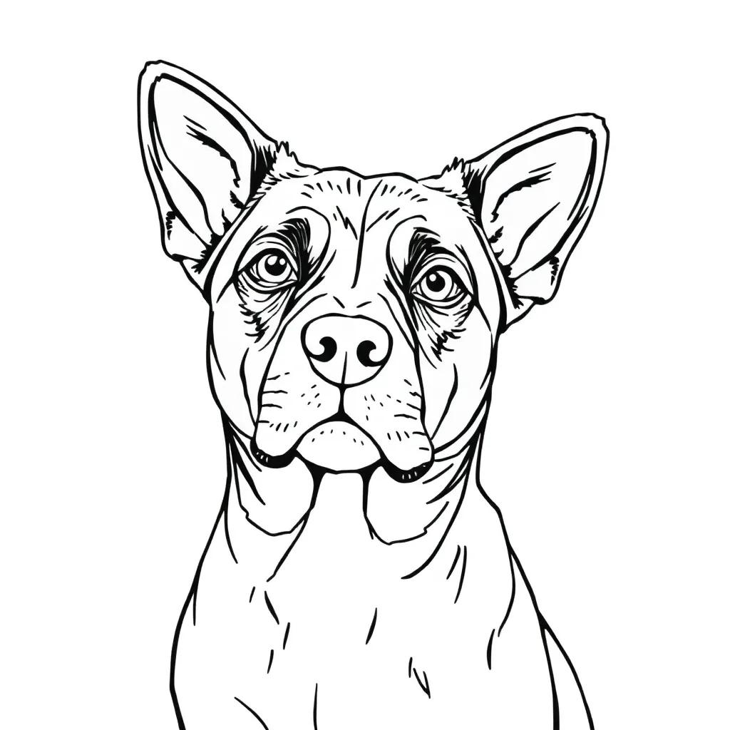 Coloring Pages For Adults Dogs