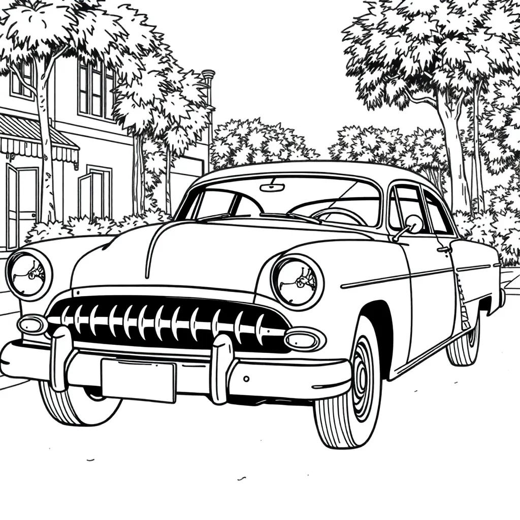 Coloring Pages Old Cars Coloring Pages Old Cars