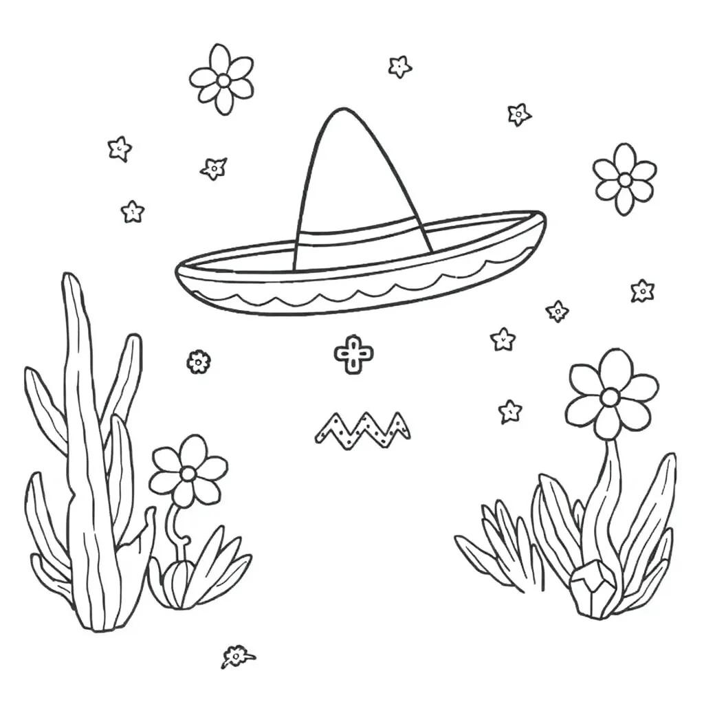 Coloring Pages For Cinco De Mayo