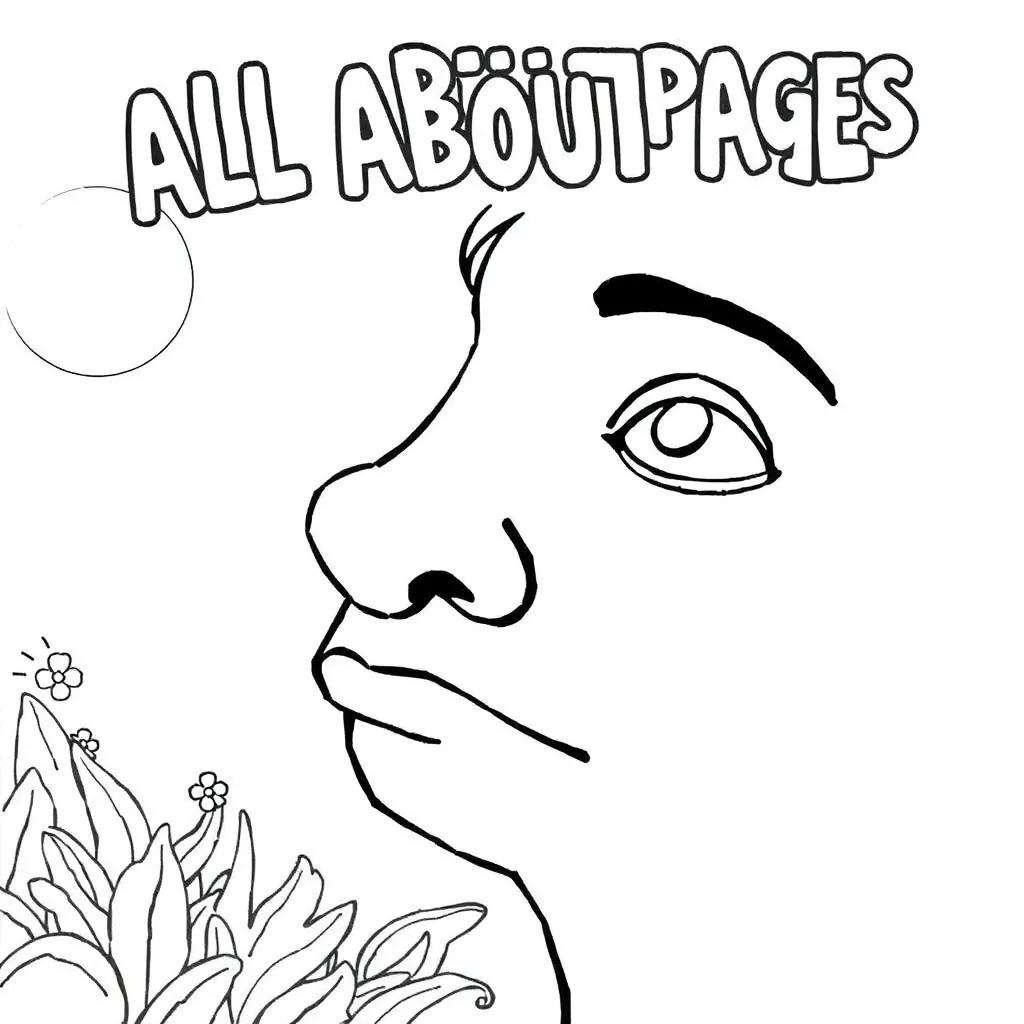 Coloring Pages All About Me