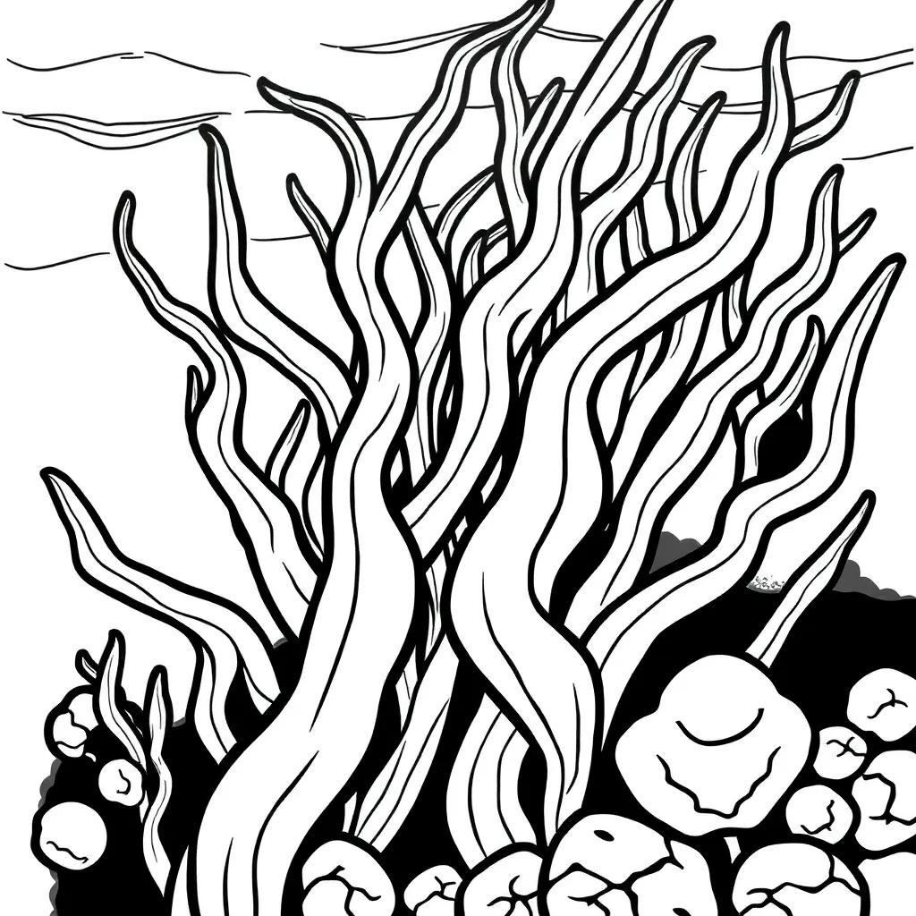 Coloring Pages Of Seaweed