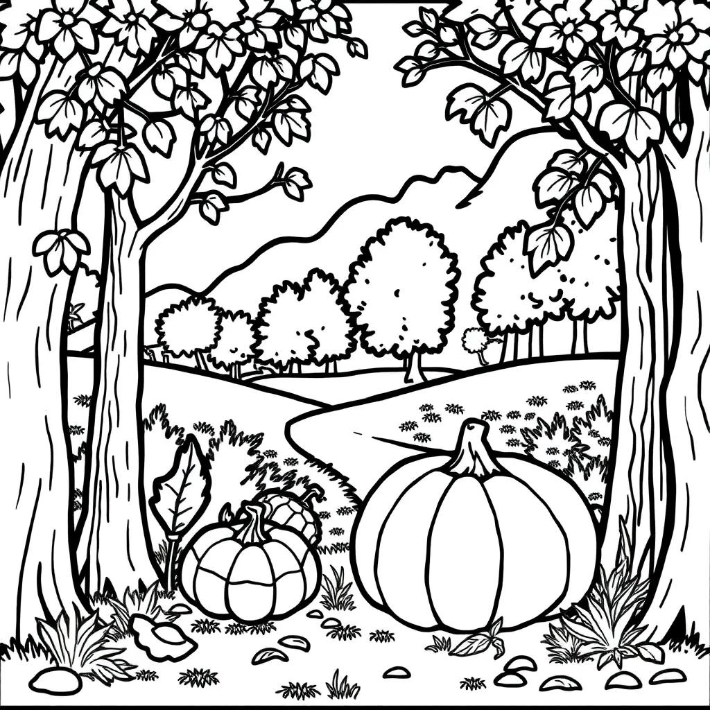 Coloring Pages For Kids Fall