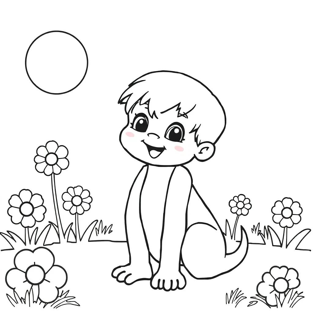 Coloring Page For 2 Year Olds