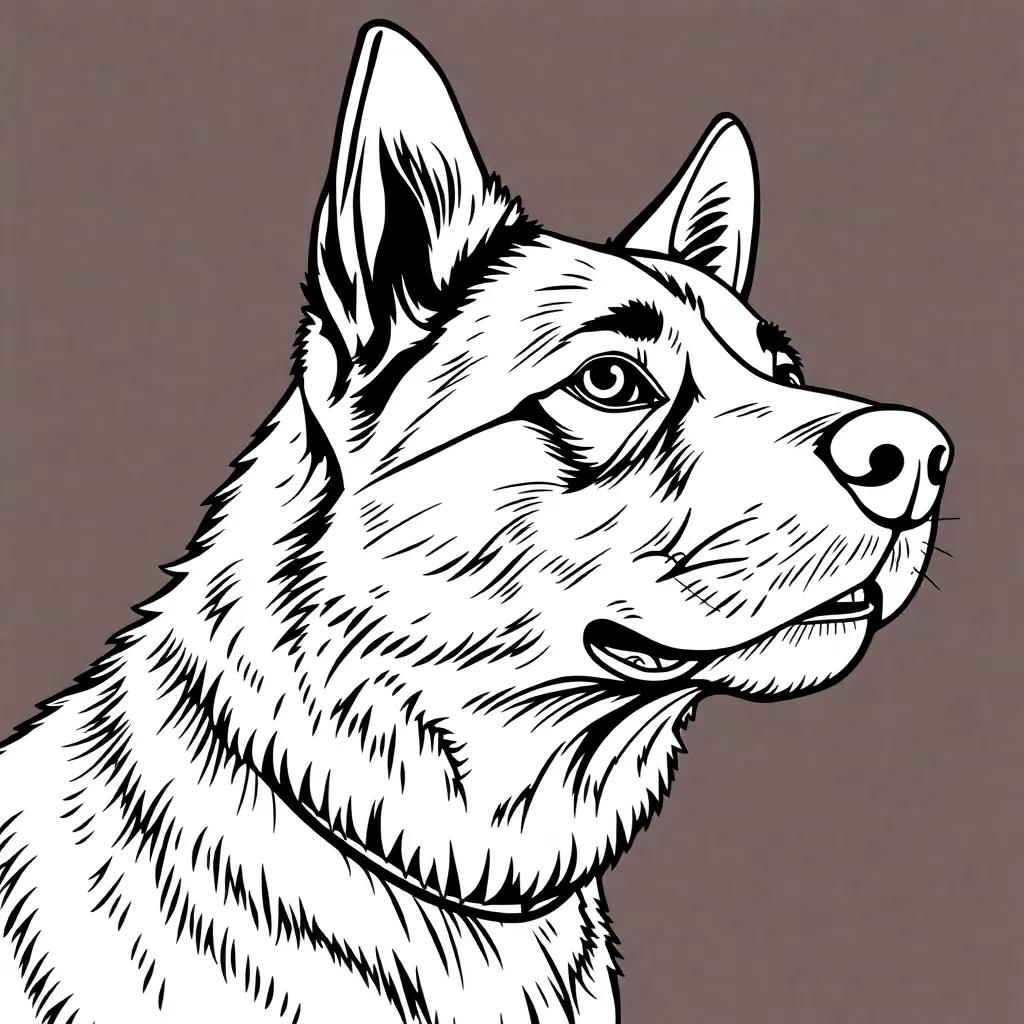 Coloring Pages With Dogs