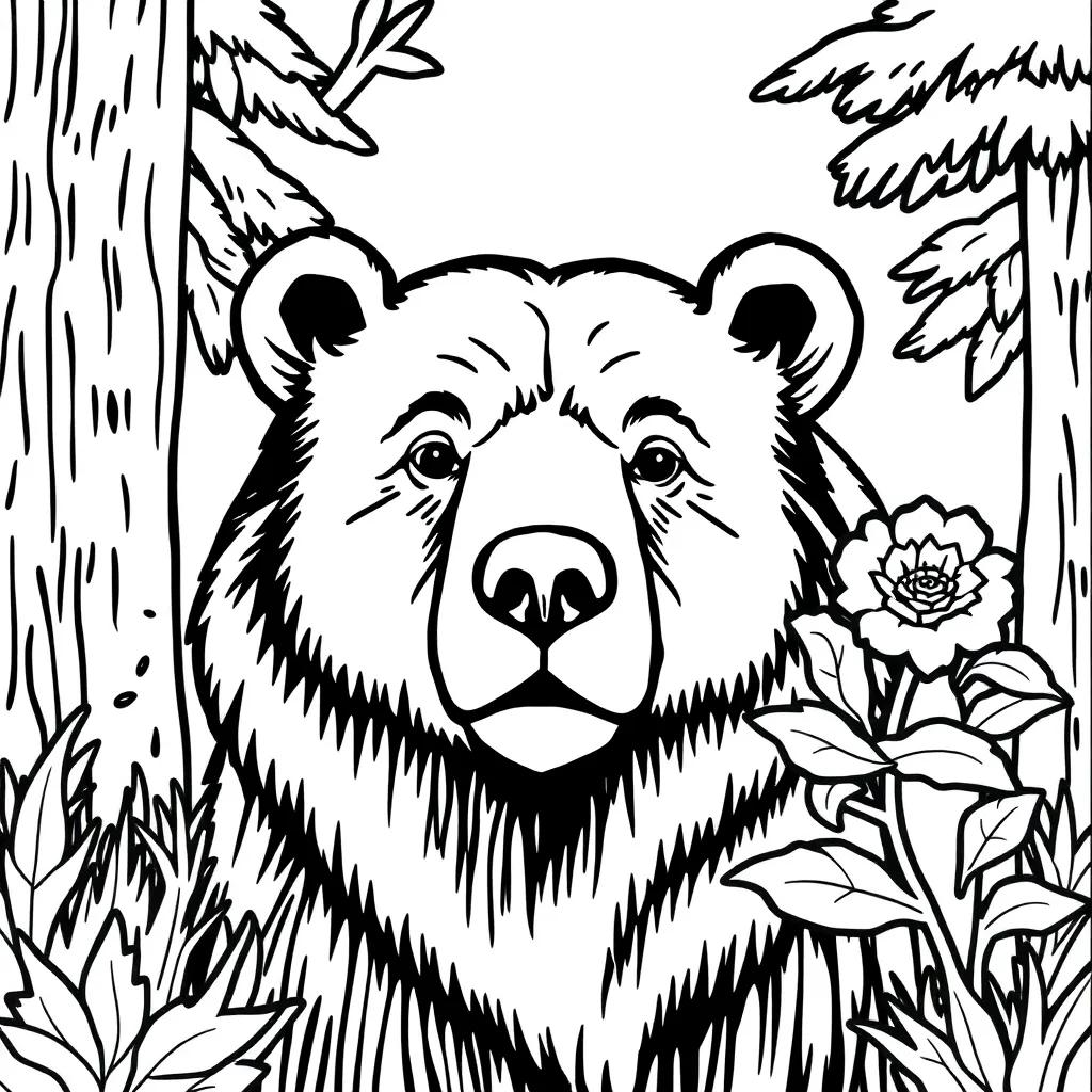 Coloring Pages For Brown Bear By Eric Carle