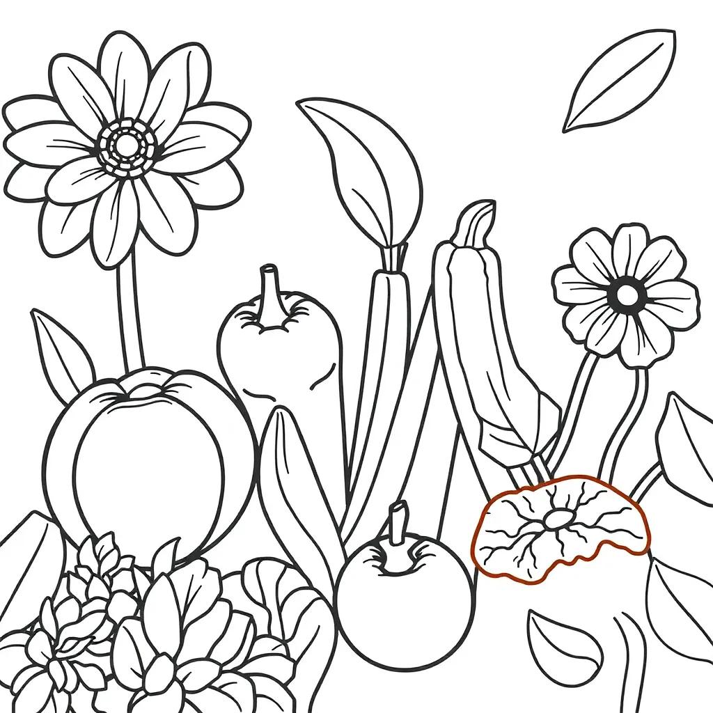 Coloring Pages Healthy Habits