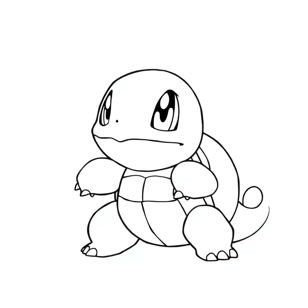 Coloring Pages Pokemon Squirtle
