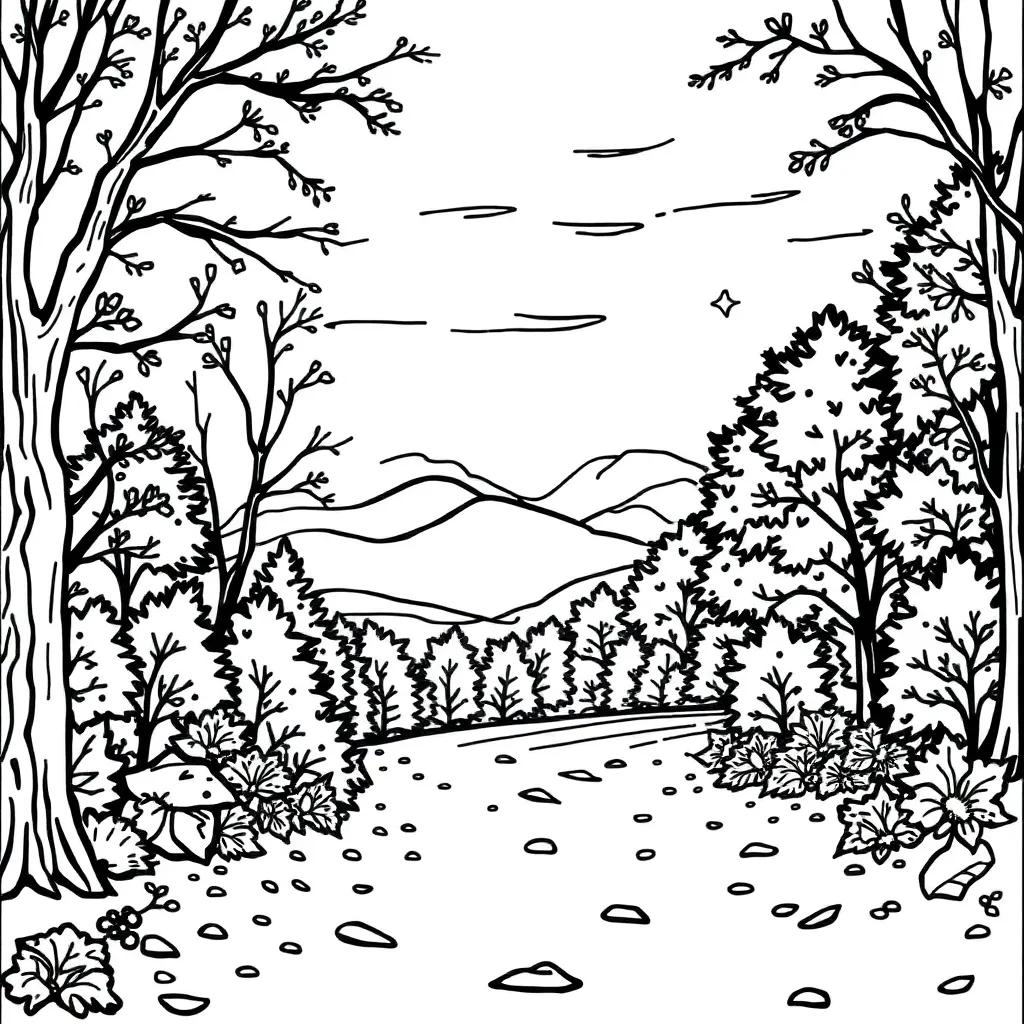 Coloring Pages For Fall Season