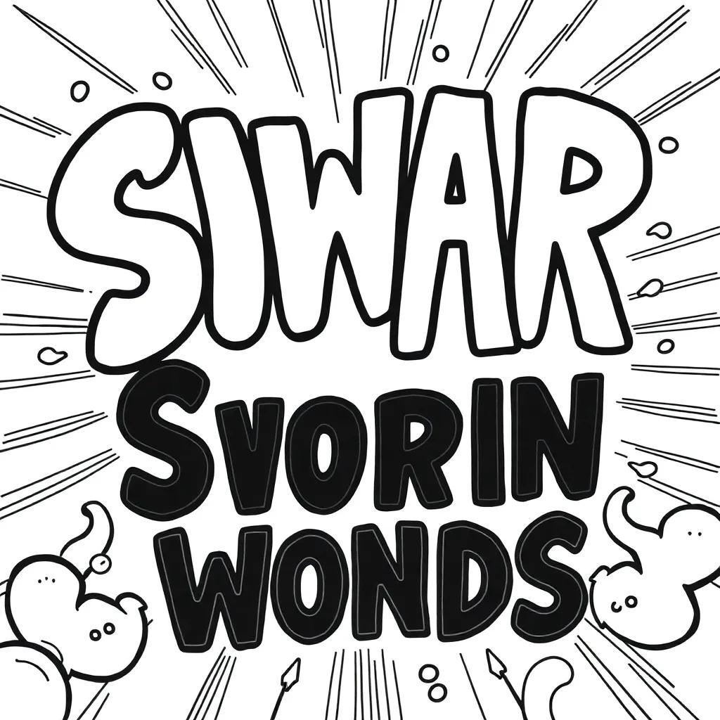 Coloring Pages With Swear Words
