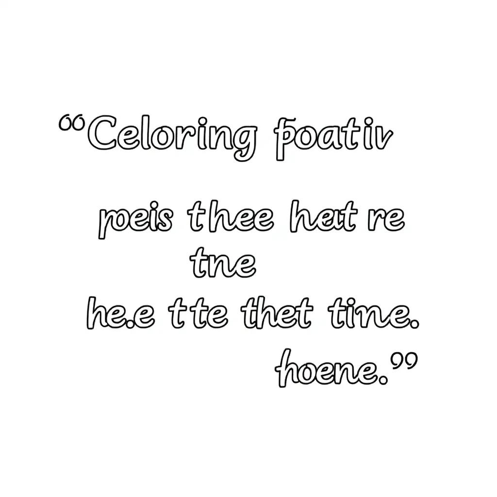Coloring Pages Positive Quotes Coloring Pages Positive Quotes