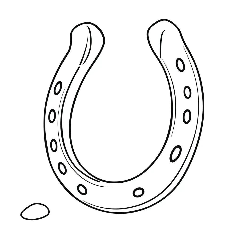Coloring Pages Of Horse Shoes Coloring Pages Of Horse Shoes