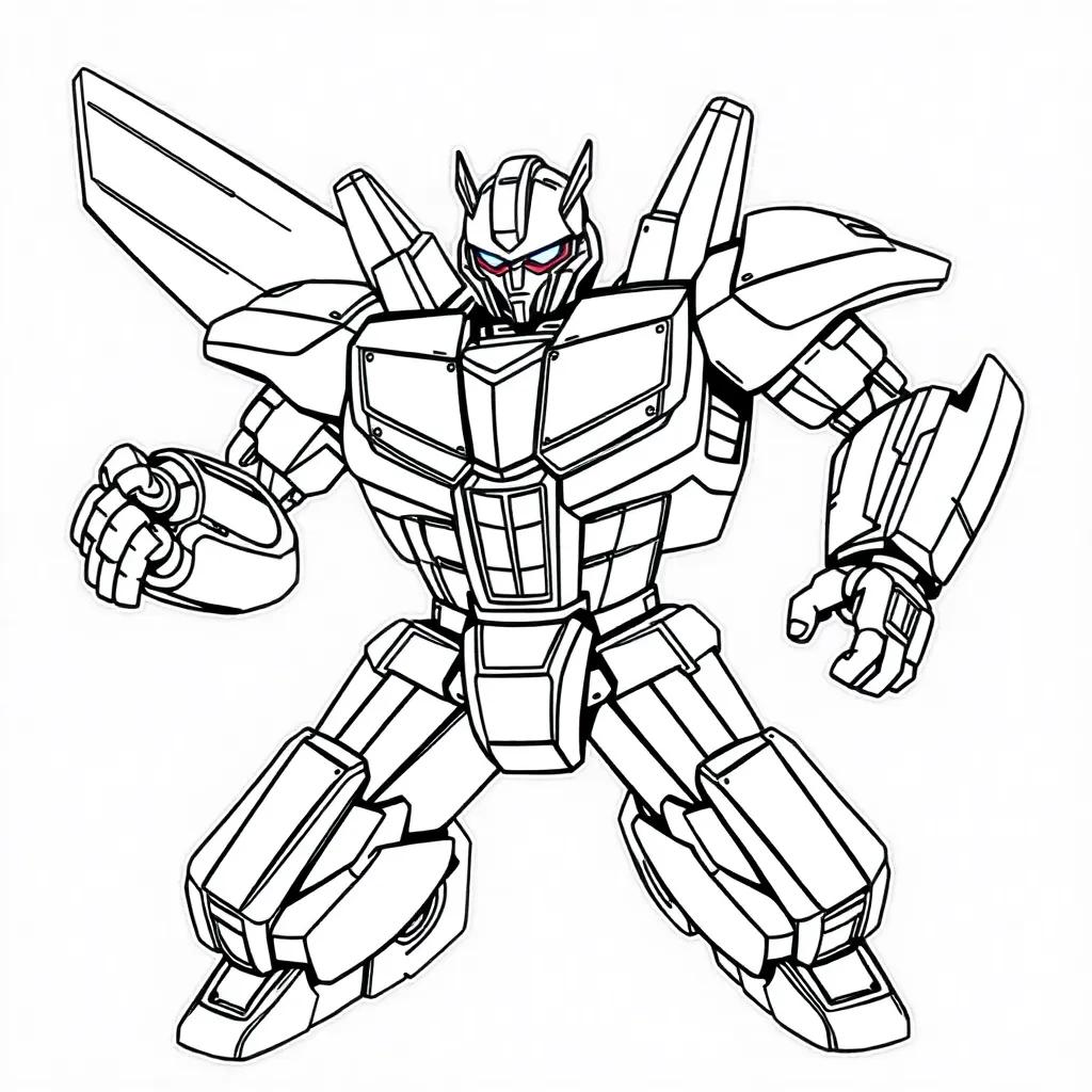 Coloring Pages Bumblebee Transformer Coloring Pages Bumblebee Transformer