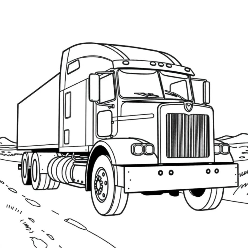Coloring Pages Of Semis