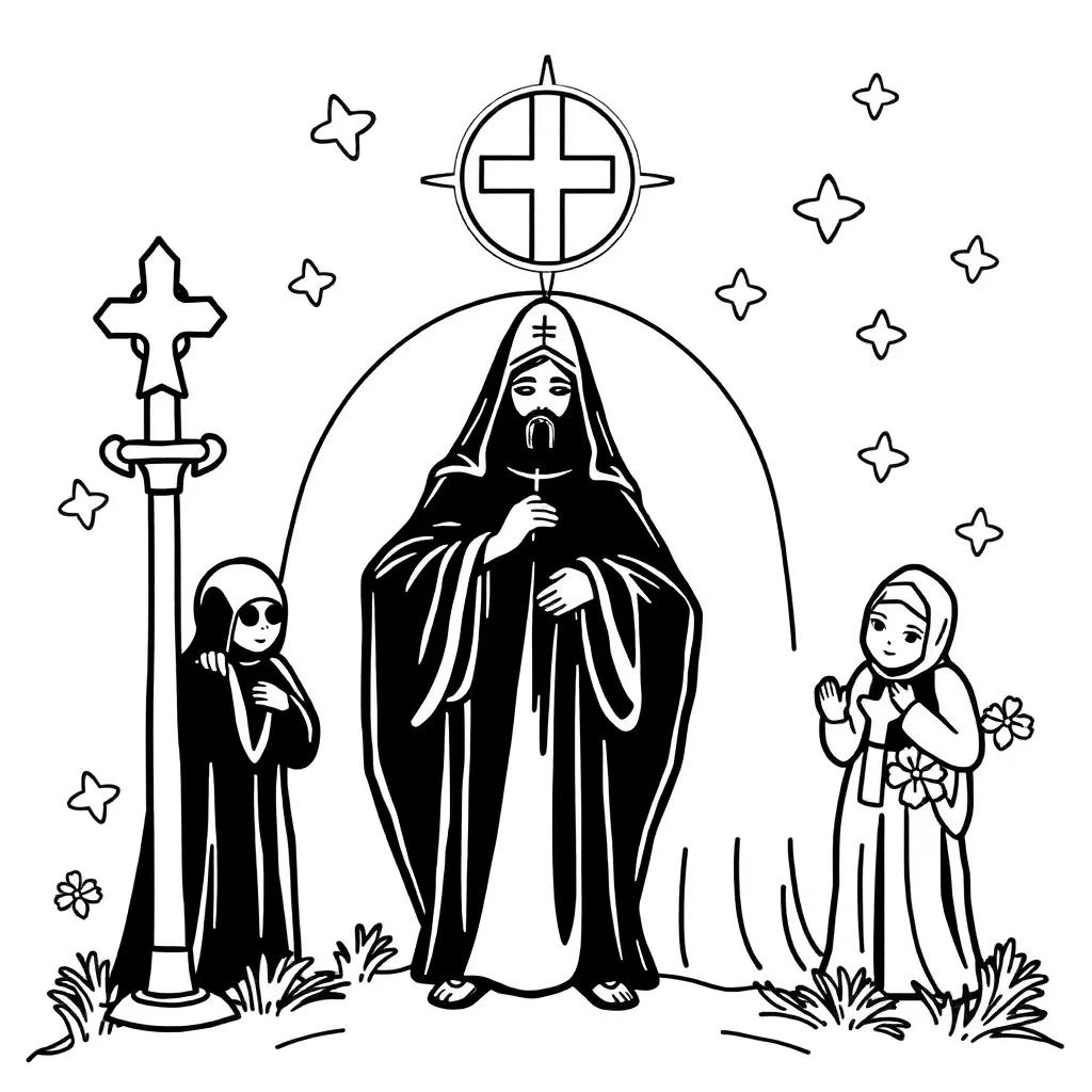 Coloring Pages For All Saints Day Coloring Pages For All Saints Day