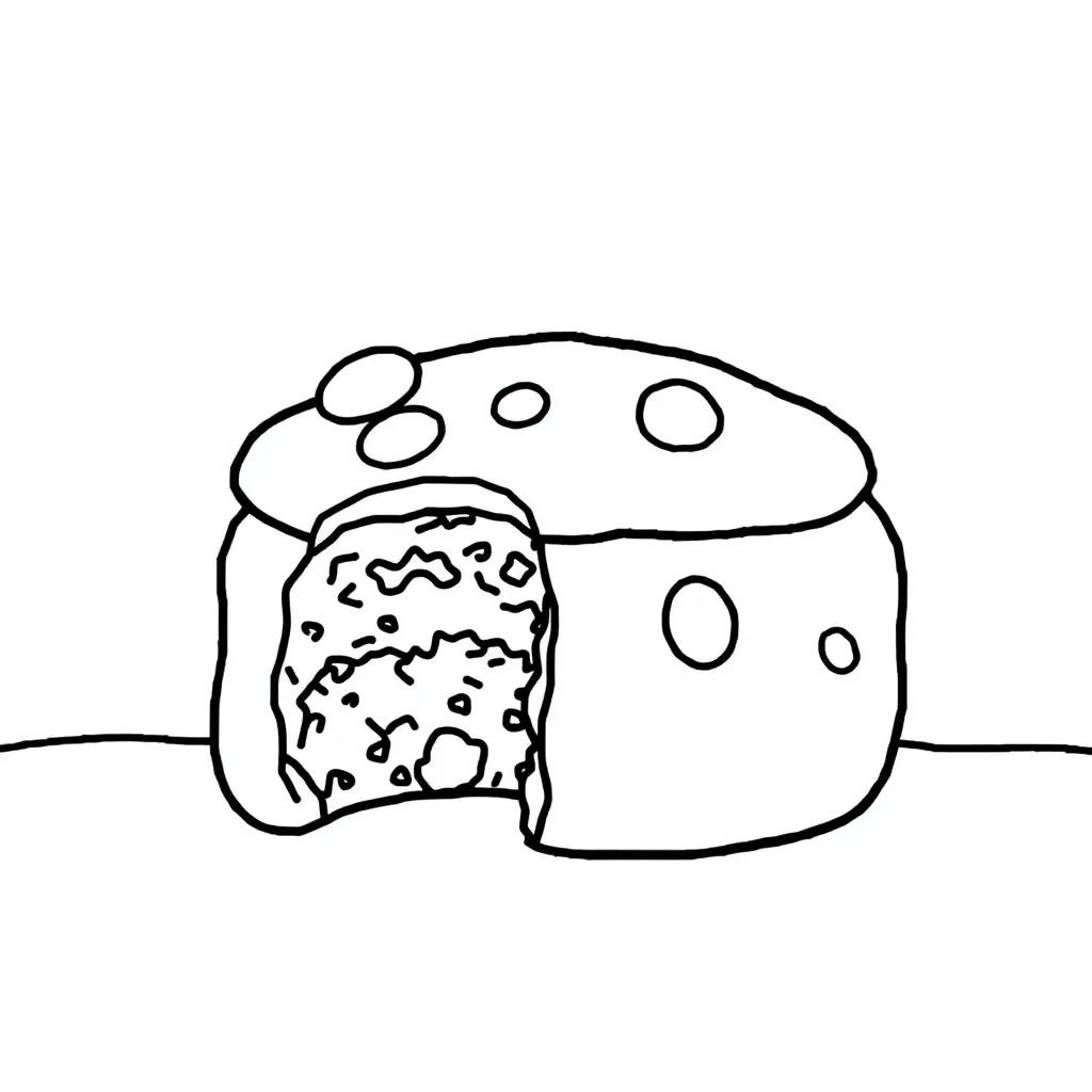 Cookie Coloring Pages Printable