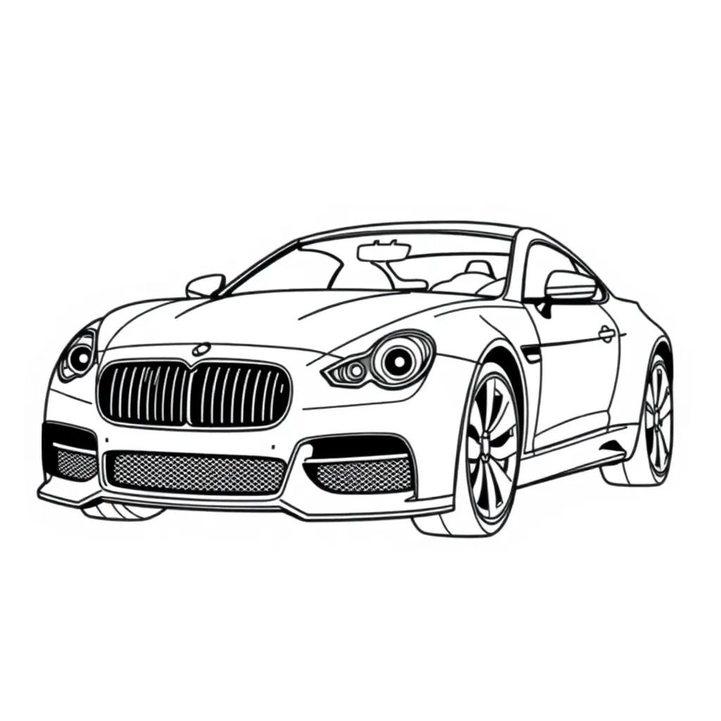 Cool Cars Coloring Pages