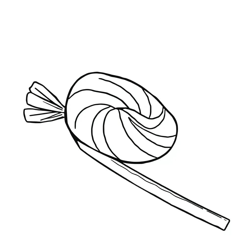 Cotton Candy Coloring Pages