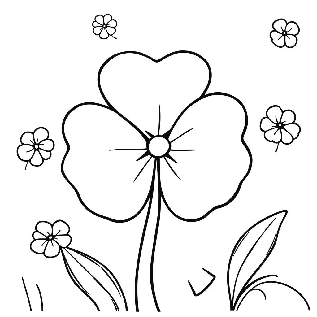 Crayola Shamrock Coloring Pages