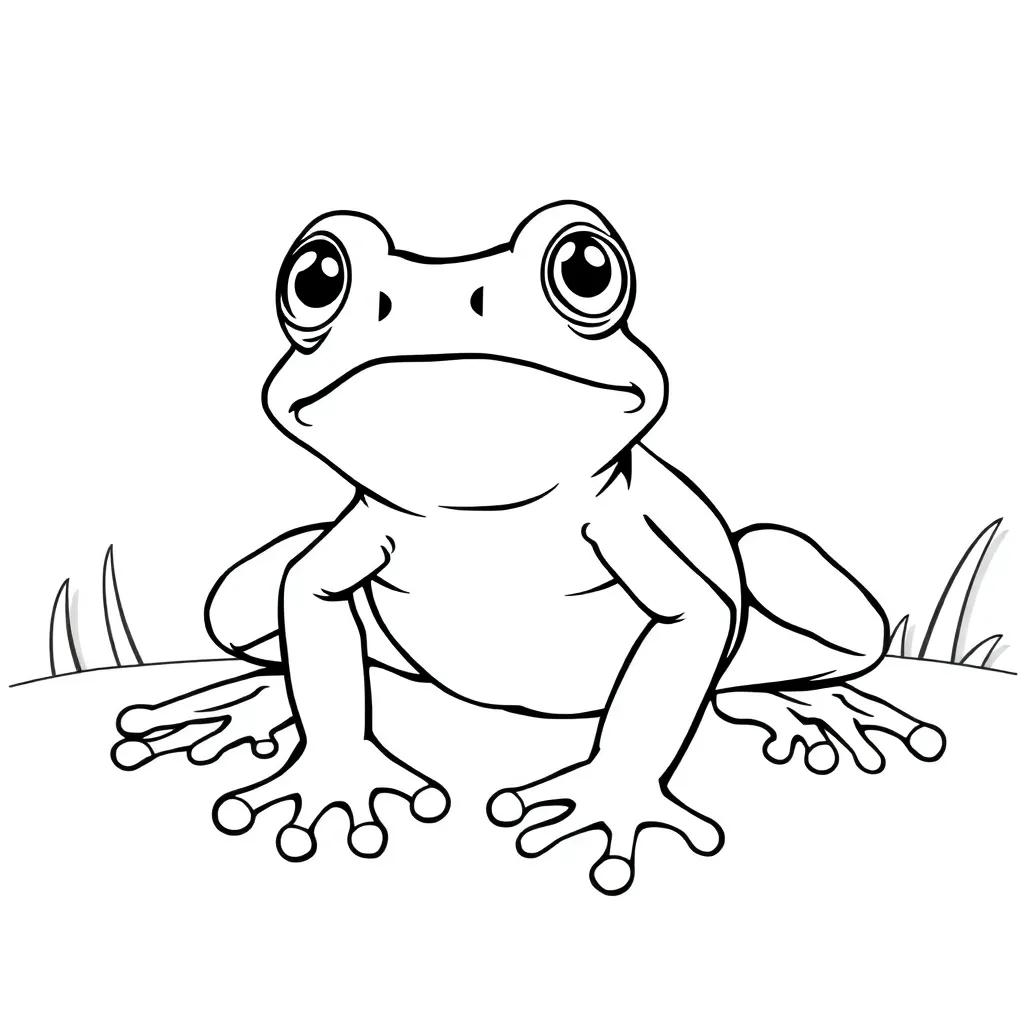 Crazy Frog Coloring Page