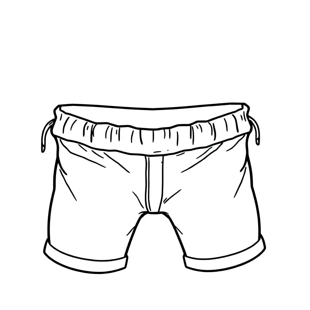 Creepy Pair Of Underwear Coloring Page Creepy Pair Of Underwear Coloring Page