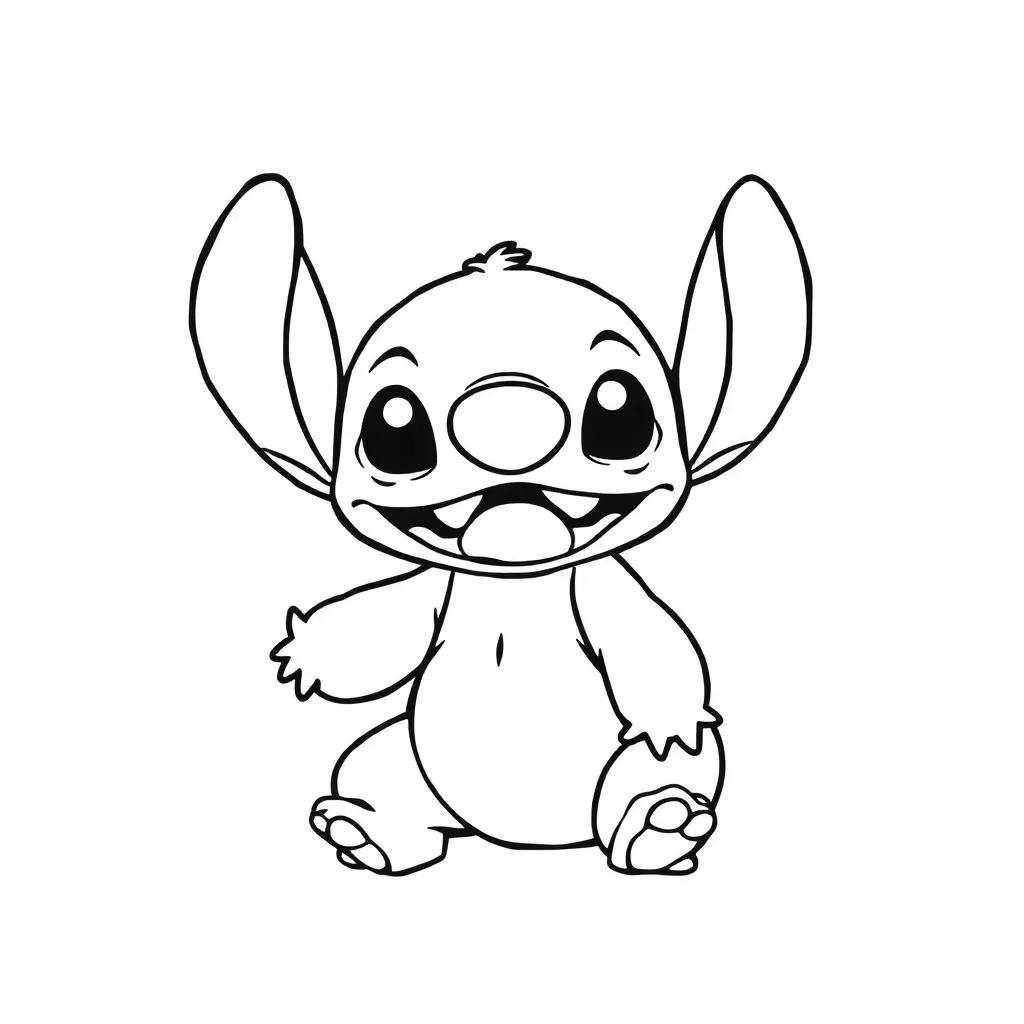 Cute Coloring Pages Stitch