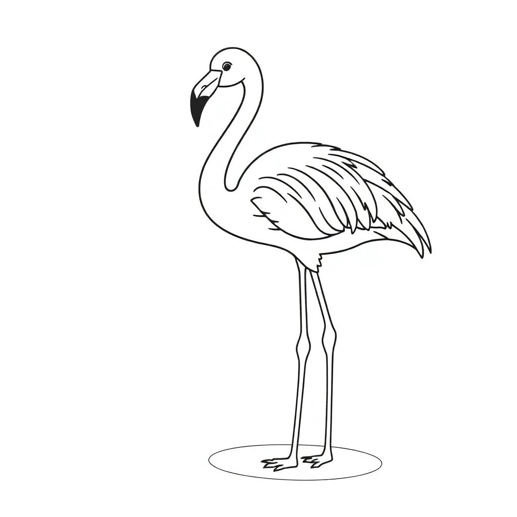 Cute Flamingo Coloring Pages Cute Flamingo Coloring Pages